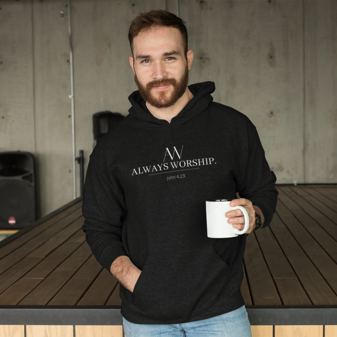 Always Worship Logo Hoodie