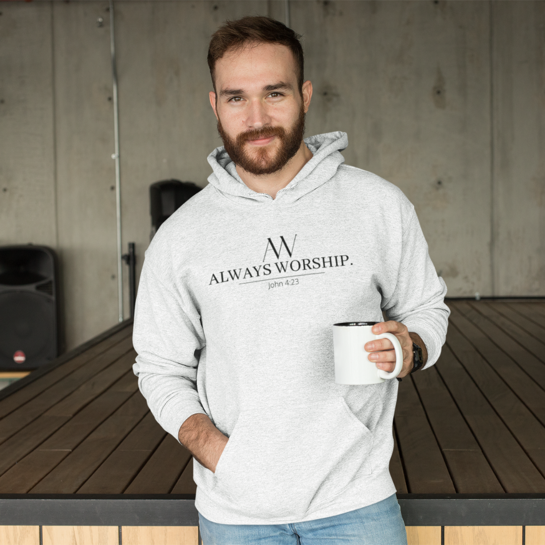 Always Worship Logo Hoodie