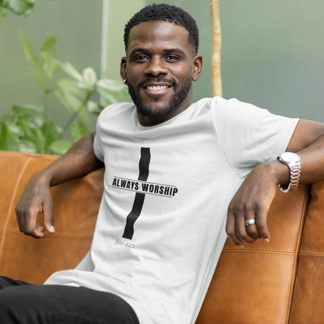Always Worship Cross T-Shirt