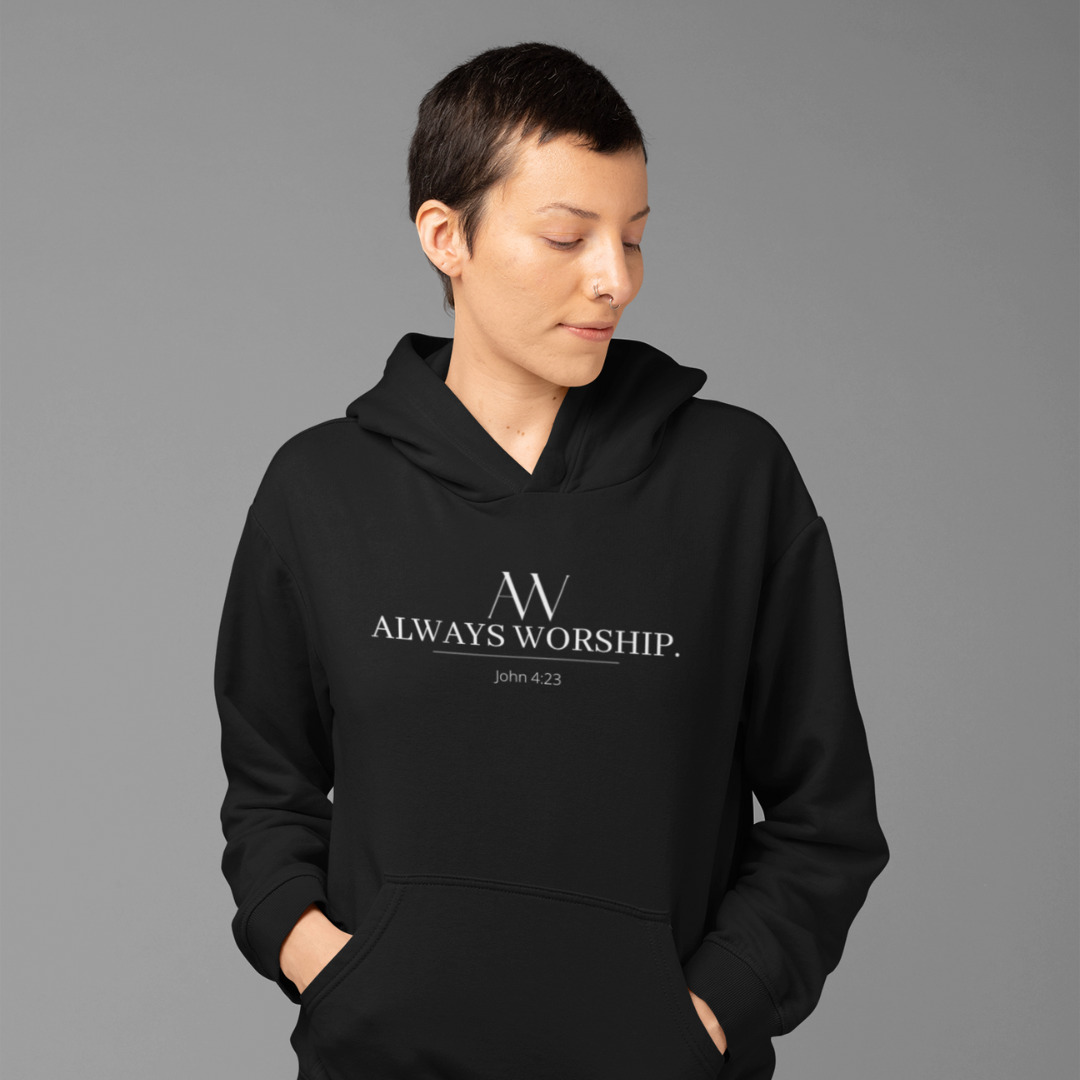 Always Worship Logo Hoodie