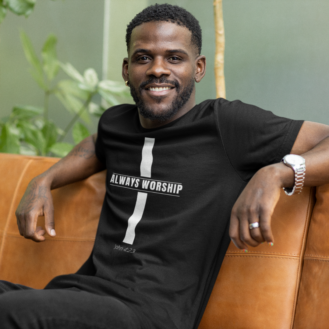 Always Worship Cross T-Shirt